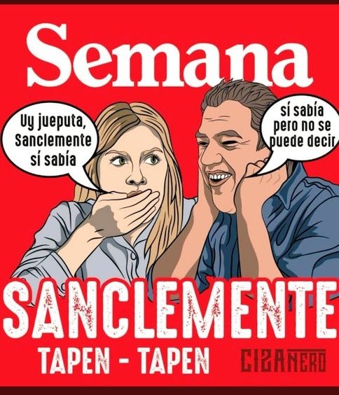 @Pfrobledo @VickyDavilaH El ex embajador Sanclemente es quien debe mostrar su total aprecio y respaldo a la Sra. de Gnecco, por favor no involucre a toda la sociedad colombiana...
#VickyDavilaDaAscoComoPeriodista #VickyMiente 
#ArizabaletaLameCulos