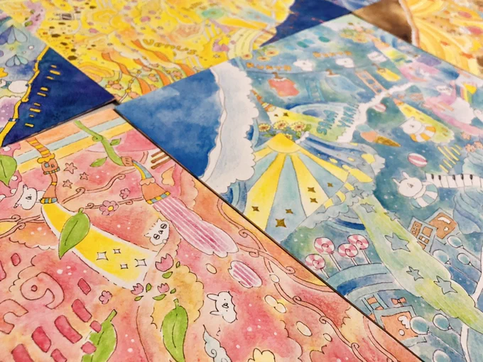 アナログイラストを鋭意制作中です! 近々おひろめするとか、しないとか……? 