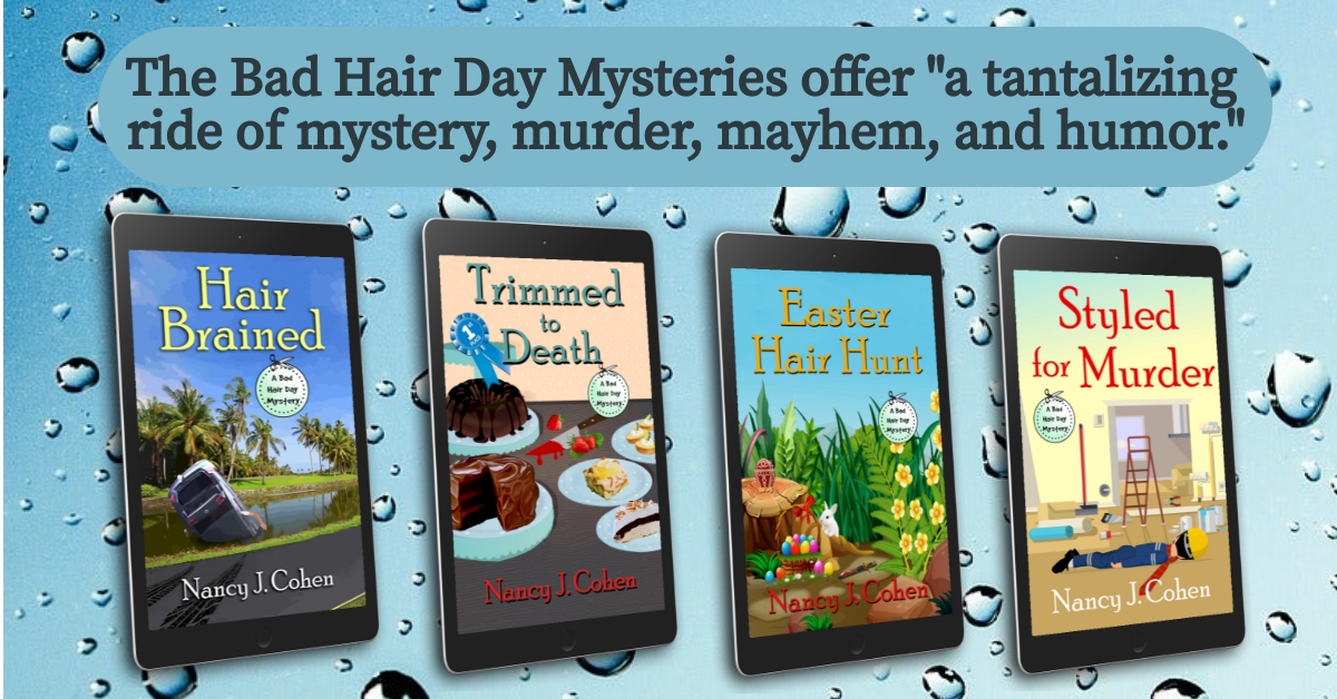 “Nancy J. Cohen is on my 'auto-buy' list.  Her writing is crisp, fresh and captivating. This is one of my favorite series.” The Bad Hair Day Mysteries #cozymystery #mysteryseries amazon.com/gp/product/B07…