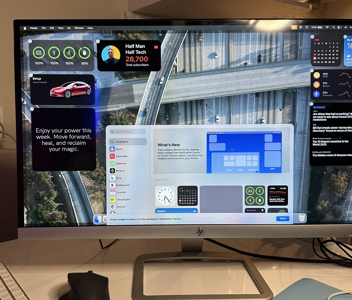 Are you using desktop widgets on macOS 14 Sonoma? https://t.co/hZfiO0JdBJ