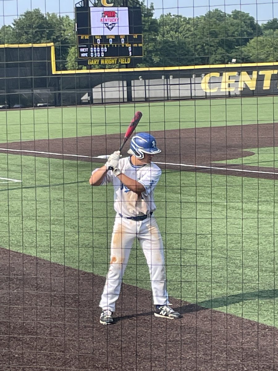 Stats from this past weekend 6-12 (.500 BA) .625 OBP 4 RBI 5 RS 1 SB @PBRIndiana @PBRKentucky @PBRKY_Tourneys