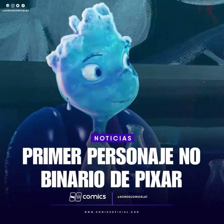 DANTE_eloficial's tweet image. 🔴 URGENTE!!!!

&apos;Elemental&apos; presenta al primer personaje no binario de Pixar.

NO LLEVEN A SUS HIJOS A VER ESTA PELÍCULA 👇