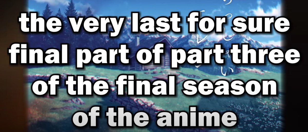 Talking about the next Season of attack on titan be like,