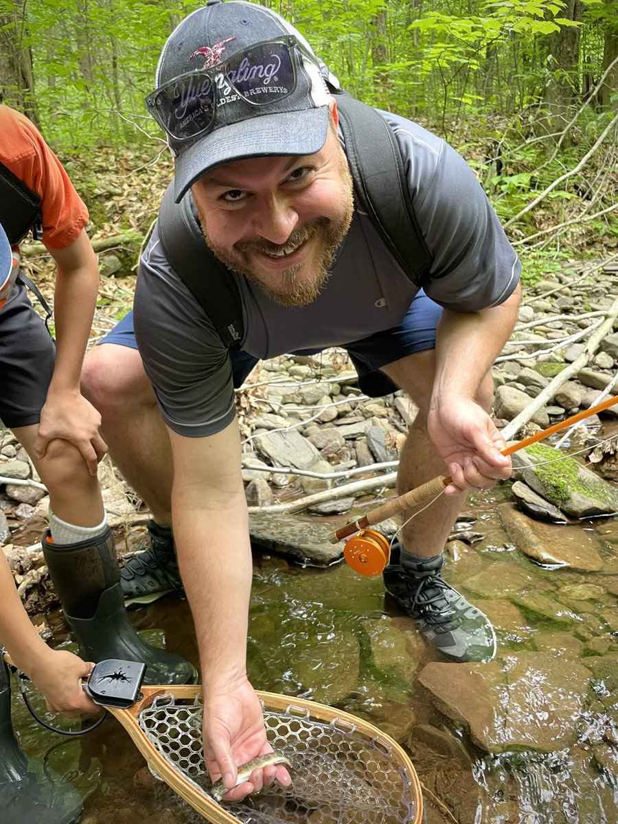 Witnessing the joy on these kids' faces as they experienced the exhilaration of a native brook trout taking a dry fly on the water's surface was special.

#brooktrout #pabrooktrout #brookies #wildtrout #pafishing #paflyfishing #patrout #trout #flyfishing #getoutside