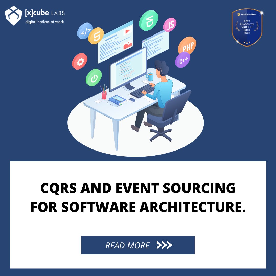 xcubelabs's tweet image. Dive into the dynamic world of Software Architecture with our latest blog post! Explore how CQRS and Event Sourcing could revolutionize your development processes. A must-read for those looking to up their architectural game: bit.ly/46dh5g2
#DevTech #TechInsights…