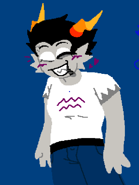 somebitchonline's tweet photo. greasy fucker 

#HOM3STUCK #Homestuck #cronusampora https://t.co/qObvFj9RWU