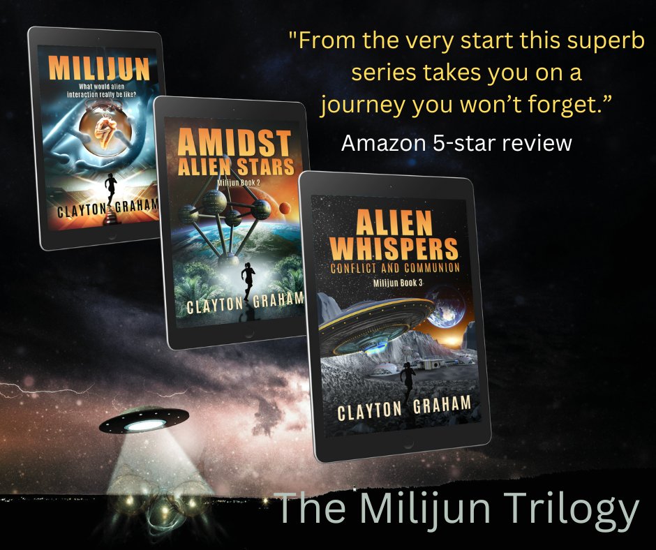 Prepare for a mind-bending journey as a momentous First Contact event looms on the horizon…

books2read.com/u/me2dqY
books2read.com/u/mBVOdA
books2read.com/u/boq8V0

#ian1  #scifibooks #mustread #iartg #SFRTG #booknerd #kindle #ebook #sciencefiction