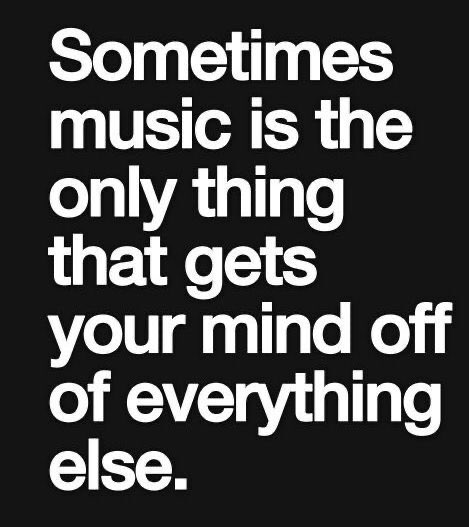 Music

Music is so good for you.  Go on, indulge yourself in whatever musical genre that sounds good to you today.

#musicisgoodforthesoul