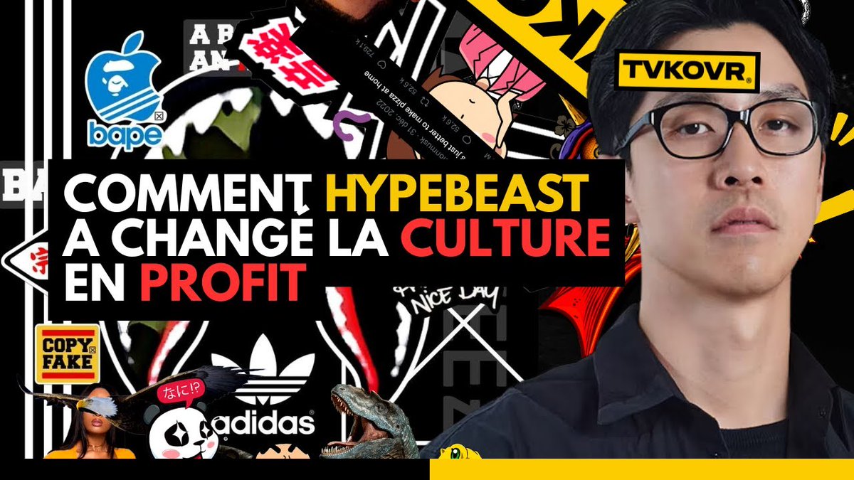 tvkovr's tweet photo. HYPEBEAST est l'histoire d'un blog qui est devenu un empire commercial. 

Cette histoire m'a tellement fasciné que j'ai eu envie de vous la raconter dans cette vidéo !

➡️ https://t.co/c45ci5Uhlk

#HYPEBEAST #MARKETING #ANALYSE https://t.co/0CaAa0JFqV