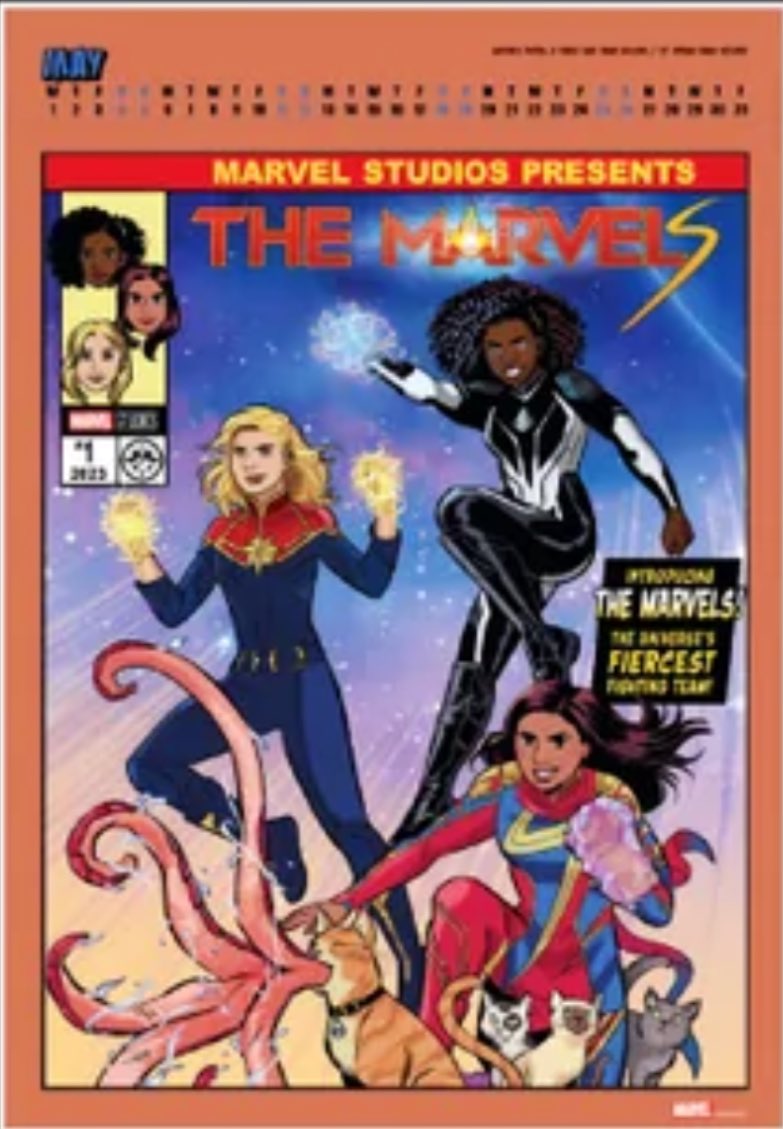 Captain Marvel News on Twitter "MARVEL 2024 A3 DELUXE CALENDAR Brand