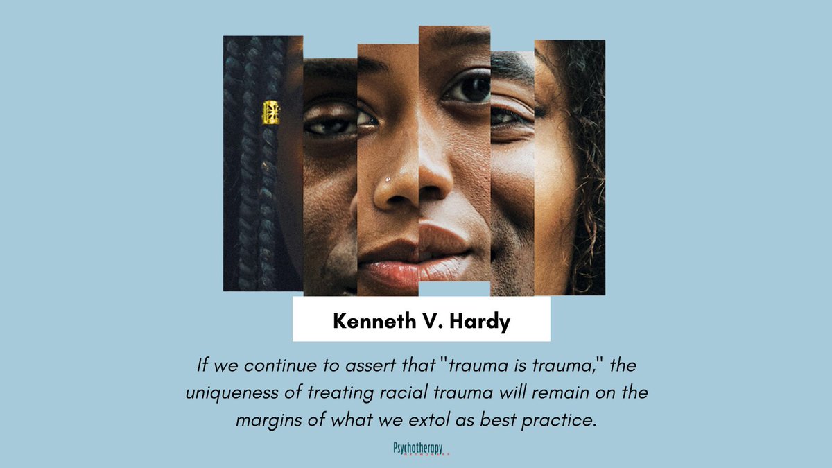 Those of us who specialize in trauma-based treatment and aspire to be trauma informed must confront the chilling reality that it may be near impossible to be authentically and wholistically trauma informed if we are not also race informed. Read an excerpt bit.ly/42DdXXQ