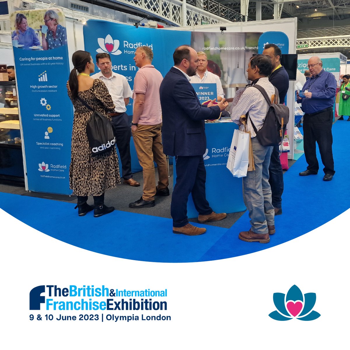 Radfield Home Care Franchising (@radfielduk) on Twitter photo Reflecting on last week…
#BritishandInternationalFranchiseExhibition23. There was a real buzz in the room, with more people than ever considering franchising as the way to build their future.
What were your biggest takeaways or learnings from last week's event?
#BIFE2023 Reflecting on last week…
#BritishandInternationalFranchiseExhibition23. There was a real buzz in the room, with more people than ever considering franchising as the way to build their future.
What were your biggest takeaways or learnings from last week's event?
#BIFE2023