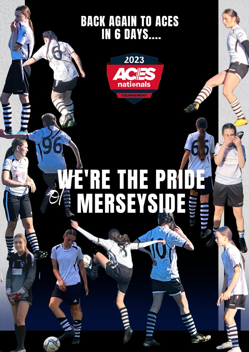6 more days until we are back at <a href="/ACESfootballUK/">ACES Nationals</a> the biggest and best Tournament in the UK with only top quality teams in it! We reached the semi-final last year beaten by the winners what will happen this year....