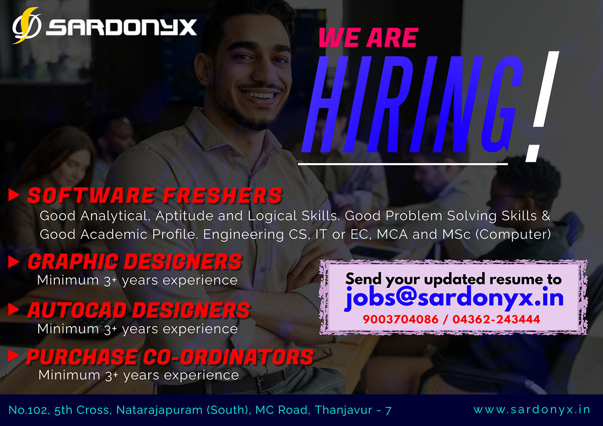 We are hiring...