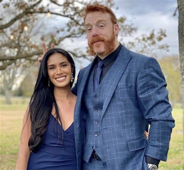 8 - Sheamus - Isabella Revilla 

Sheamus married his longtime girlfriend Isabella Revilla in October 2022. The couple dated for 4 long years before they finally decided to tie the knot. #RoyalSports #Sportscenter