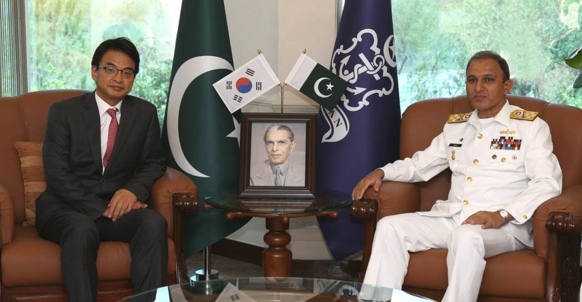 On June 1st, Ambassador Suh Sangpyo had a meeting with Admiral Muhammad Amjad Khan Niazi, the Chief of Naval Staff, Pakistan.