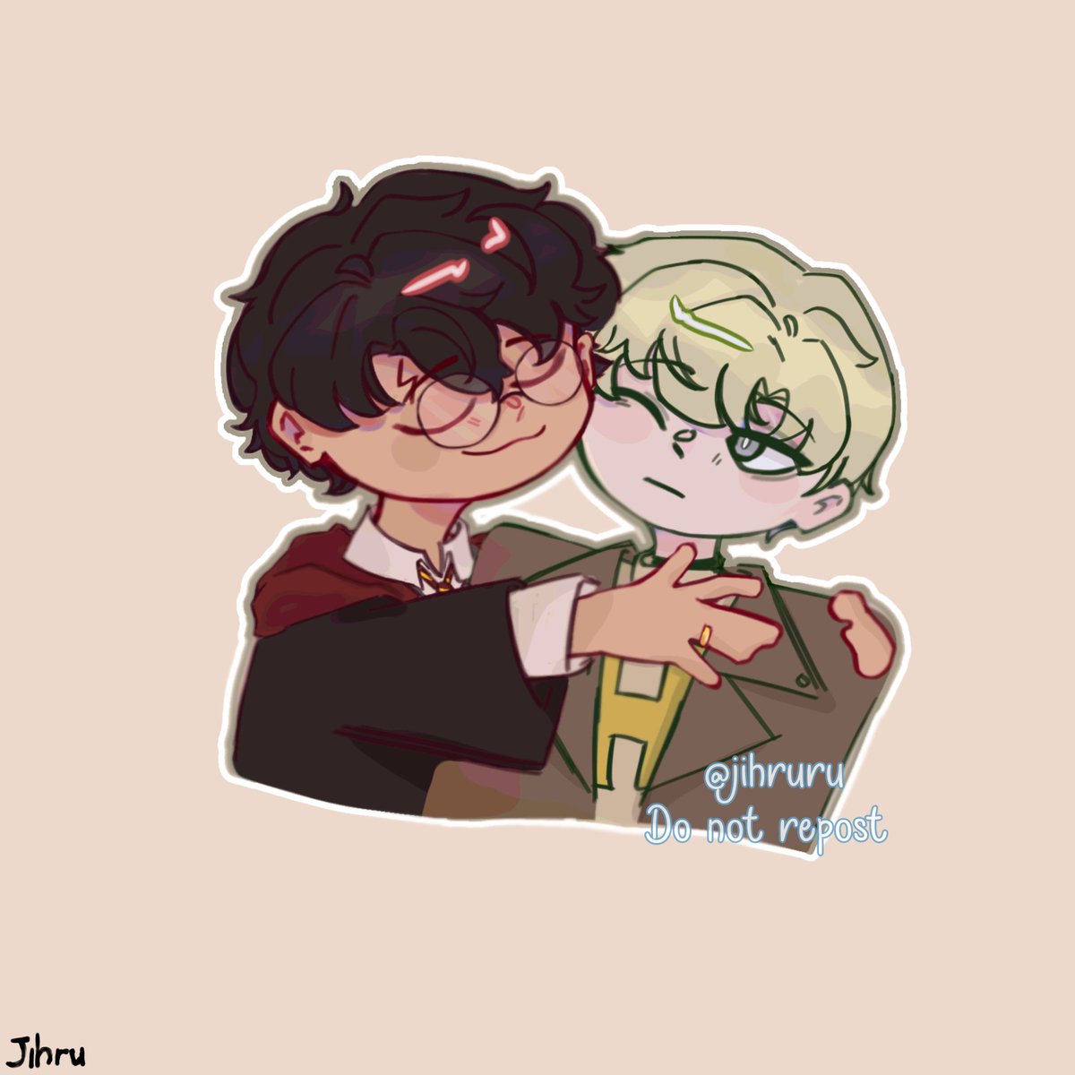 cuddle :3
#drarry #HarryPotter #myart