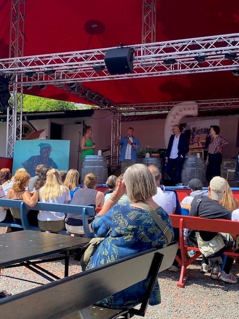 Tusind tak til et fantastisk #FM23 til alle, der kom forbi vores debatter om ungeinddragelse, ligestilling og vand☀️@khhjorth <a href="/kimskibsted/">Kim Nøhr Skibsted</a> <a href="/danielrye/">Daniel Rye</a> <a href="/NatAlHariri/">Natasha Al-Hariri</a> <a href="/fahadidanmark/">Fahad Saeed - he/him</a> @billehoj <a href="/taulborg/">Marcus Taulborg</a> <a href="/selmamn_/">Selma de Montgomery</a> @signewenneberg Katinka Bjerregaard, Rikke Støttrup, Sofie Larsen