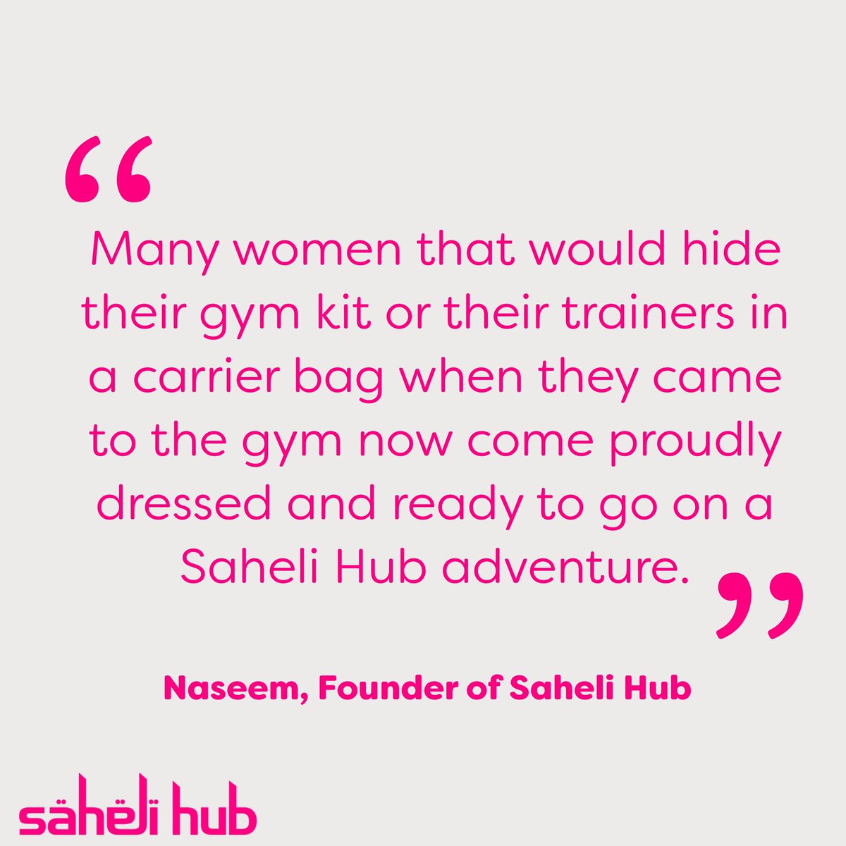 Naseem started Sähëlï Hub in 1998 for women who wanted to engage in physical activities that were run by women in a culturally sensitive way. #sahelihub #teamsaheli #meettheteam #activecommunities #freebirminghamactivities  #boating #cycling #tennis #running #womenonlyactivities