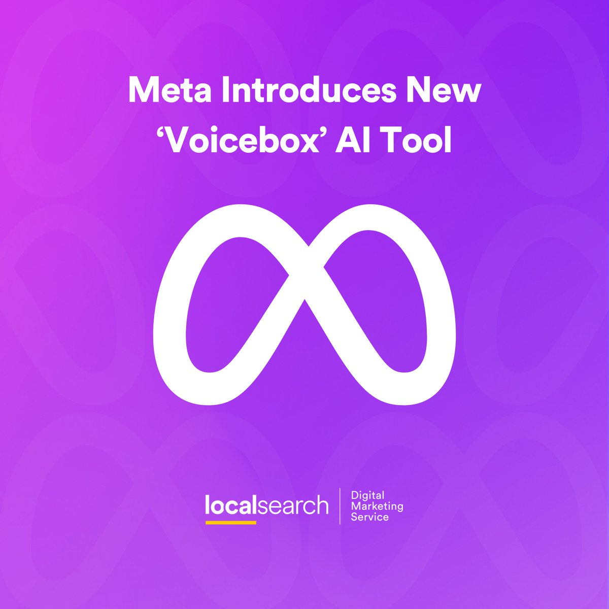 🚨 @Meta has published an overview of its new ‘Voicebox’ AI system, which can translate speech across six languages, perform noise removal, edit content, transfer audio style and more.

#DigitalMarketing #AI