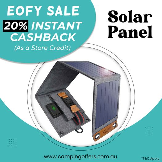 🌞 Going green has never been easier! ☀️ Harness the power of the sun with our cutting-edge solar panels. 
Buy Now;- campingoffers.com.au/choetech-sc004…
#SolarPower #campingoffers #australia #campinggear #campingequipments #camping #campinglife #campingtrip #campingvibes #campinggear