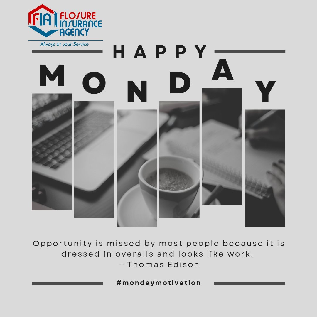 Wishing you a fruitful week! #mondaymotivation
Talk to us ✉️DM or call us+254720706789 
Always at your service! 
#flosureinsuranceagency #insuranceagency #educationpolicy #investmentplan #savingsplan #retirementplan #lifecovers #annuities #motorvehicleinsurance #medicalinsurance