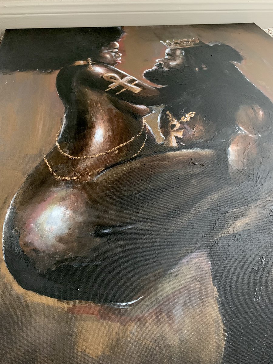 New Piece 🎨
Title: Royal Love
Size: 24 x 30
Price: $444
DM ME IF YOU’RE INTERESTED 📥