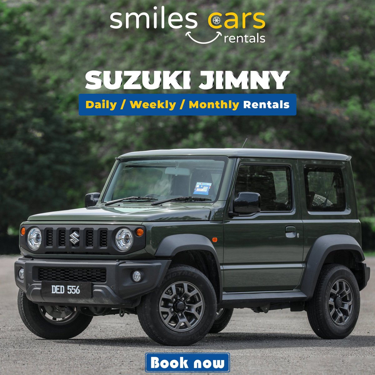 Suzuki Jimny.
Get Yours For Daily/Weekly/Monthly Rentals.

Book now🚘!!

Call ☎️: 0783 447 239
Info ✉️: info@smilescars.co.tz
Location 📍: NBAA HOUSE - posta 

#carhire #carrental #carrentaltz #smilescars #smilescarstz #servicewithasmile
✉️info@smilescars.co.tz