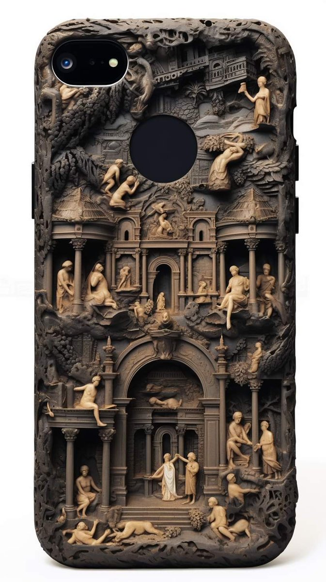 Prompt template: a [ XX phone ] case with an old nativity scene, in the style of classical architectural details, light sculptures, sebastian errazuriz, exquisite lighting, grandiose ruins, exquisite detailing, [ color ] --ar 9:16
#AI #aiart #aiartwork #aigenerated #MidjourneyAI