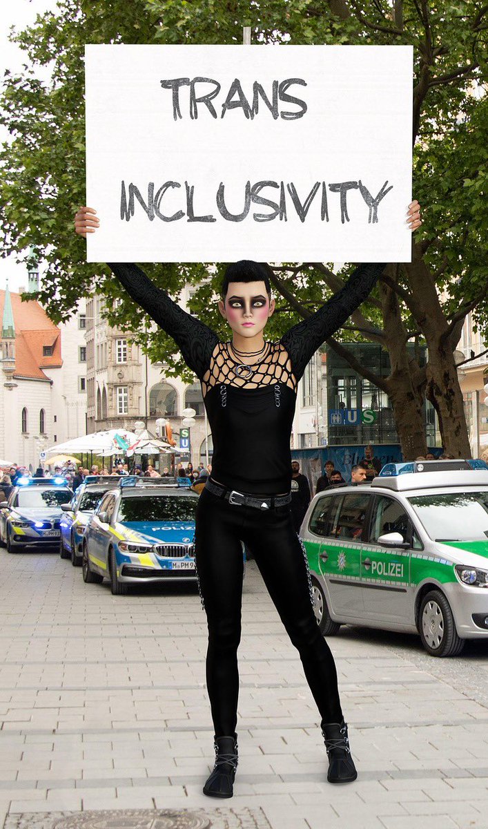 senora_toxic's tweet photo. @lufabom @LoveGuerillero @PukeRockt @mikeltwi123 @SnoopDEvelops Nicht zu vergessen!
#TRANSINCLUSIVITY https://t.co/BfV2mmMhwg