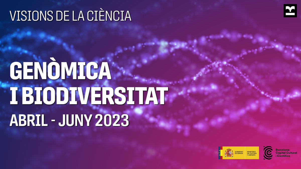 🧬No et perdis la darrera xerrada del #VisionsCiència
🗣️ @CescMurria parlarà de la seqüenciació massiva per determinar l'estat de #conservació dels hàbitats 

📆Dilluns 19 de juny
⌚18.30 h
📍Biblioteca #bbcnViladeGràcia
🔗via.bcn/iniY50NAX0I
#Biogenoma #SalvemLaRicarda
