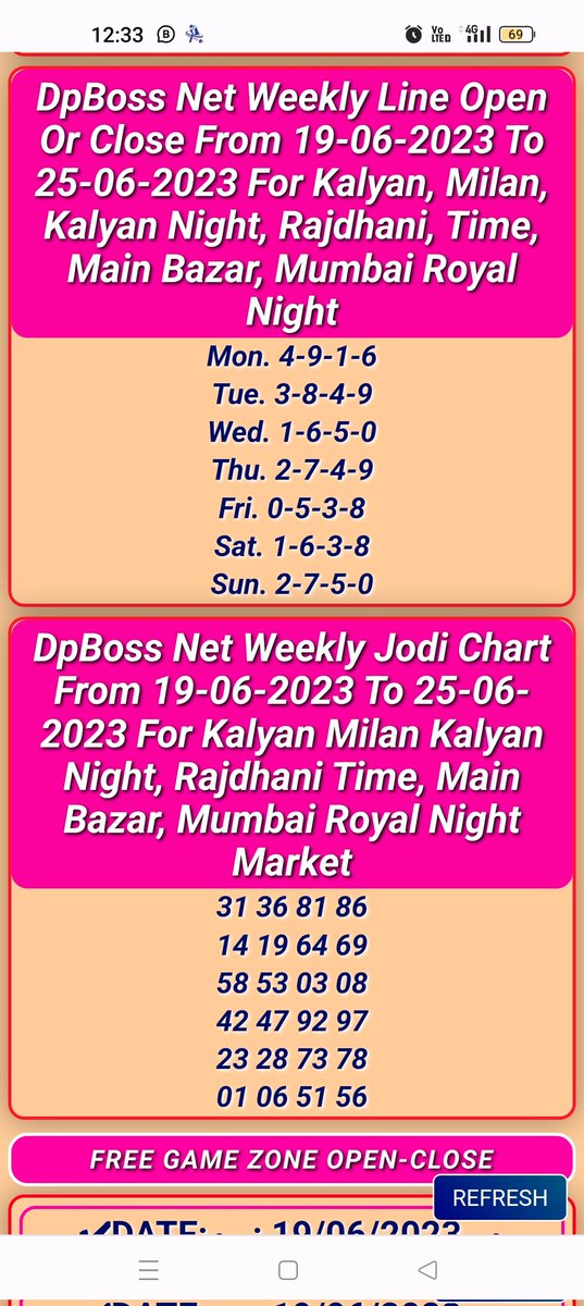 iamDPBOSS's tweet photo. Weekly chart for all market https://t.co/VTinbGXQov. For free game visit now 

#dpboss #satta #matka #kalyan #mainbazar #kalyannight #dpbossnet #spboss #madhur #matkaresult #kalyansatta #sattamatka #matkasatta #kalyanjodi https://t.co/Gn10eSPd8L