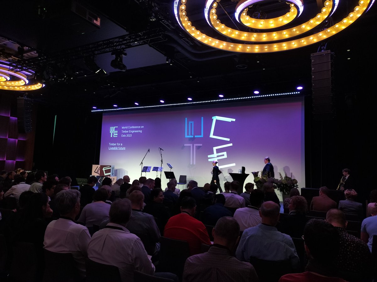 Our group is attending the World Conference on Timber Engineering 2023 in Oslo #WCTE2023. Over the coming days, our members will present 6 papers, while listening to inspiring talks and connect with research leaders. Here we go! 🪵🔬