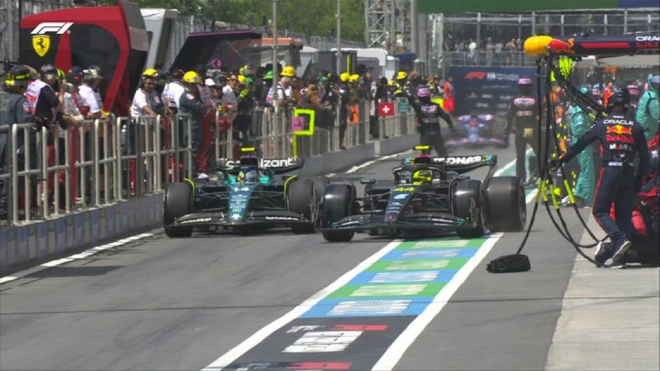 Mercedes Team Principal Toto Wolff has insisted the pit lane near-miss between Lewis Hamilton and Fernando Alonso at the Canadian Grand Prix was 