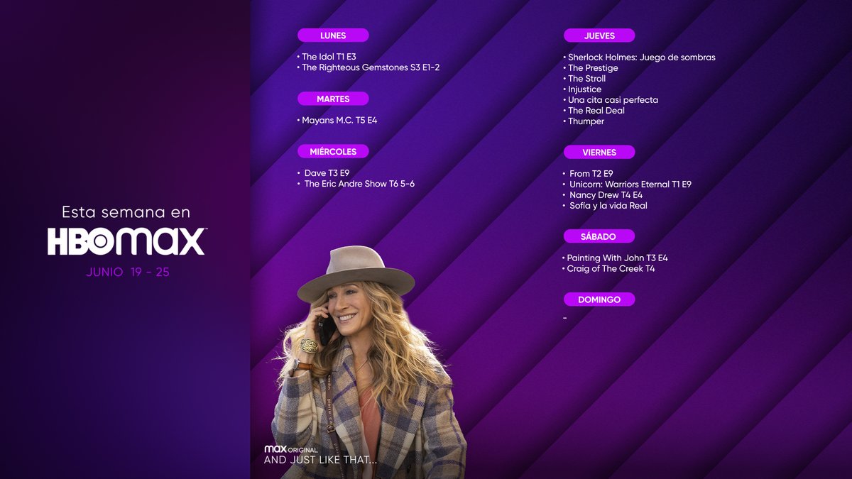 HBO Max España tweet media
