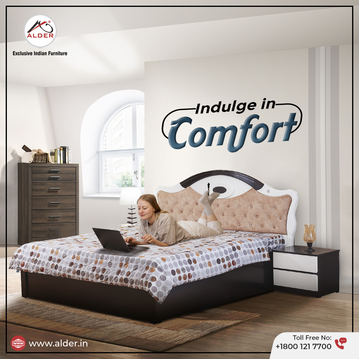 alderfurnitures's tweet photo. Transform your bedroom into a haven of serenity and opulence with our meticulous collection of beds curated exclusively for you by Alder Furniture.
.
.
#Alder #alderfurniture #bed #elegance #comfort #bedcollection #luxury #fashionable #relaxing #bedroomdecor #elegantdesign https://t.co/VIX1Ps18l0