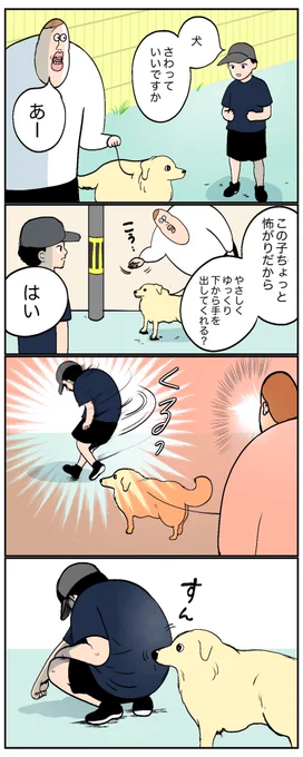 🐕その道のプロっぽい少年 ありがとう  