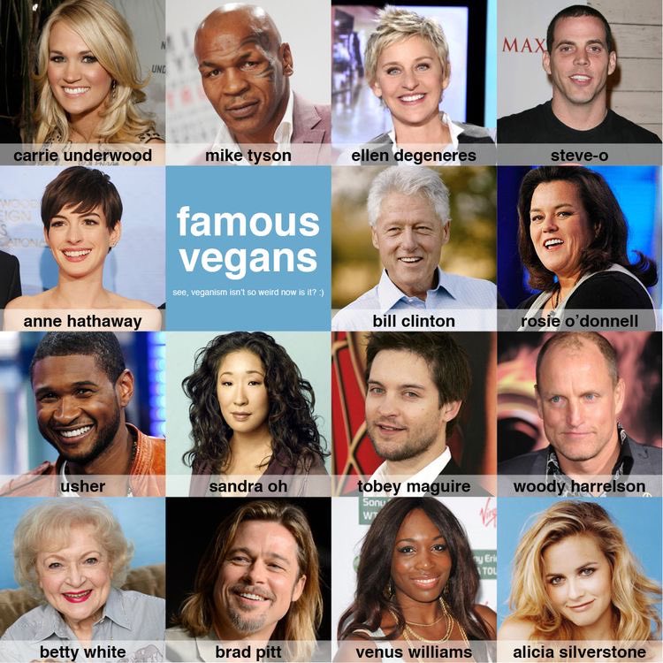 Famous vegan personalities we are sure you are the next … save animals life . #Vegan #nodrugs #nowar #loveyourself #healthy #noaninalkilling