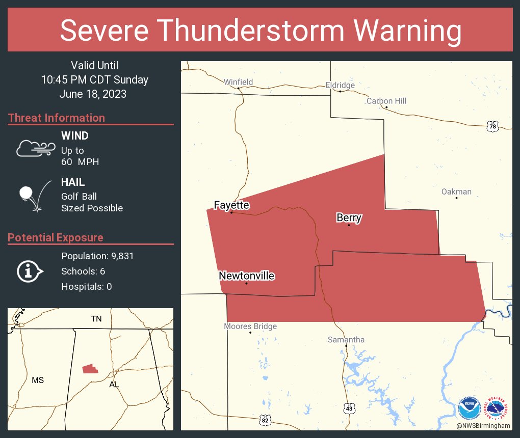 Weather Man Nick on Twitter "RT NWSSevereTstorm Severe Thunderstorm