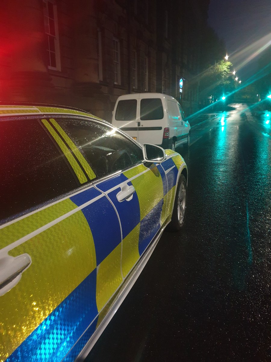 The driver of this van decided to run off when stopped in Lancaster.  Unusually he gave his name first and left his mobile phone in the van.   Van seized and driver will be spoken too soon about the motoring offences.   #T2RPU #InsureitorLoseit