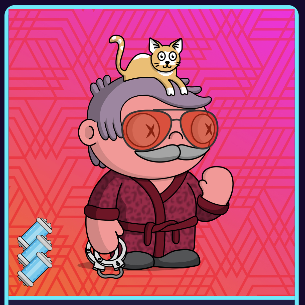Chickism1's tweet photo. Rumor has it that Hugh Hefner was so smooth, he once walked into a room and all the furniture spontaneously turned into silk pajamas. 🕺🏼💤 #LegendaryLoungeMaster #PajamaPower
@flovatar #onFlow #MyFlovaStory https://t.co/VeNo4w1R5c
