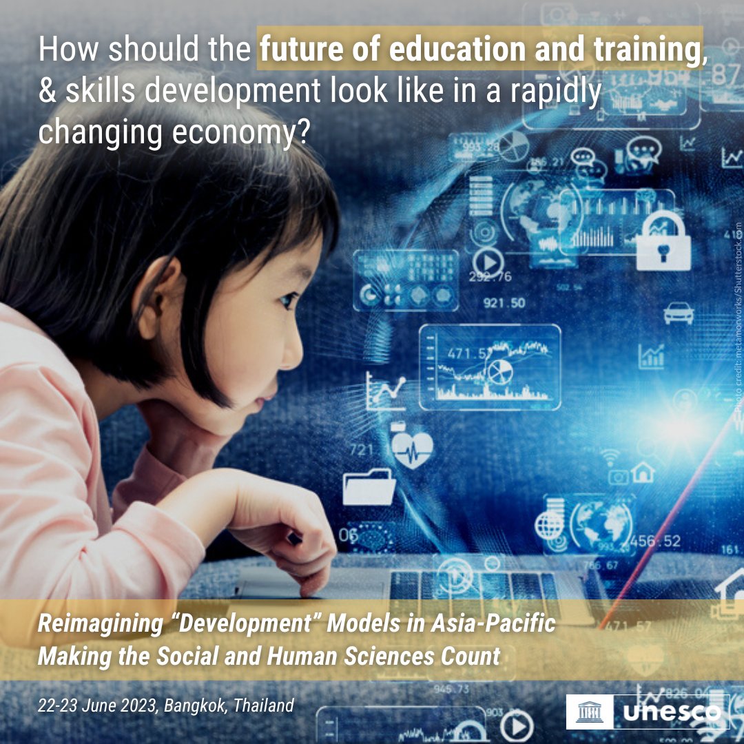 UNESCO Bangkok 🏛️ Education Sciences Culture on Twitter "💻 How can social & human sciences