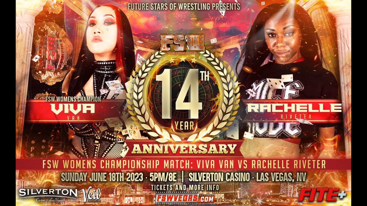 tall_ny's tweet photo. Viva Van retains the FSW women's championship over Rachelle Riveter #FSW14 #FSW14TH https://t.co/7pVErq3x4T