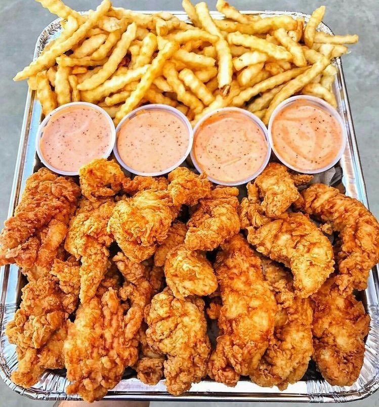 Chicken Tenders and Fries 🍗🍟