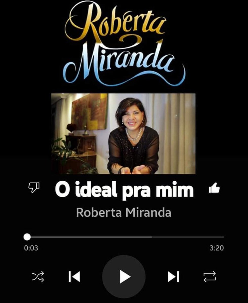 JosiasSeverinoo's tweet photo. Começar a semana com surpresa!💥💣

 Roberta Miranda acabou de lançar no YouTube a versão acústica,  na sala se sua casa, da música  "O ideal pra mim" que vocês pediram para ela regravar. 
Clica aqui no link e vem assistir 
👇🔊⬇️⬇️⬇️⬇️⬇️

https://t.co/xhtOBUhv2m
@RobertaMiranda1 https://t.co/OgnT5RpvSb