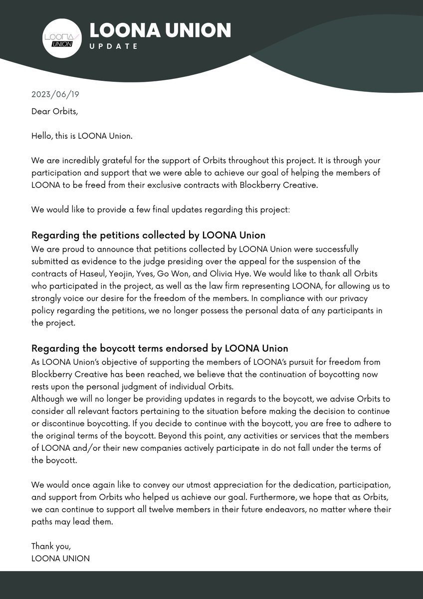 이달의소녀 연합 대응팀(LOONA Union) tweet media