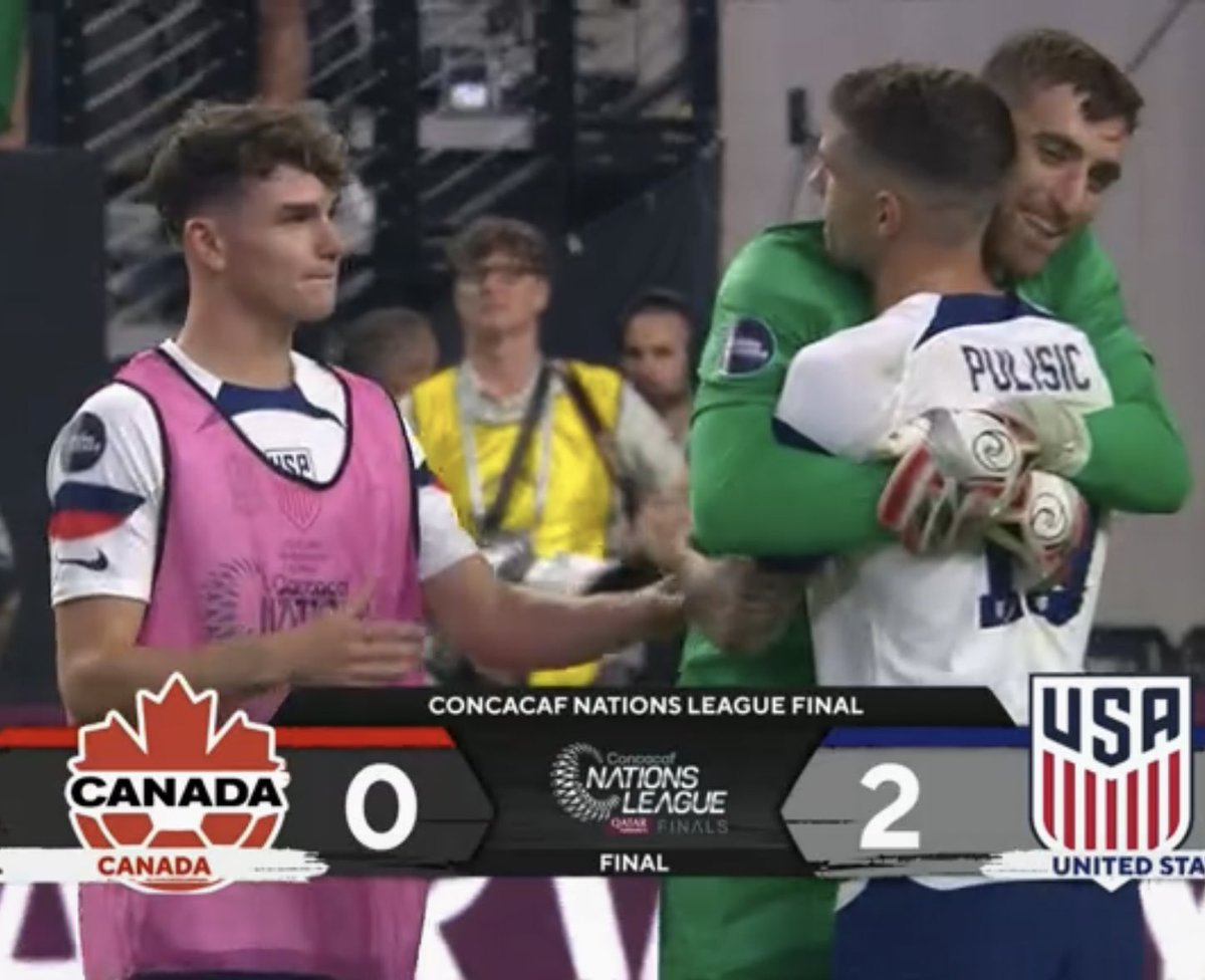 Matt Turner kept a clean sheet and Balogun scored his first goal as the USA won the CONCACAF Nations League trophy 🏆. #afc