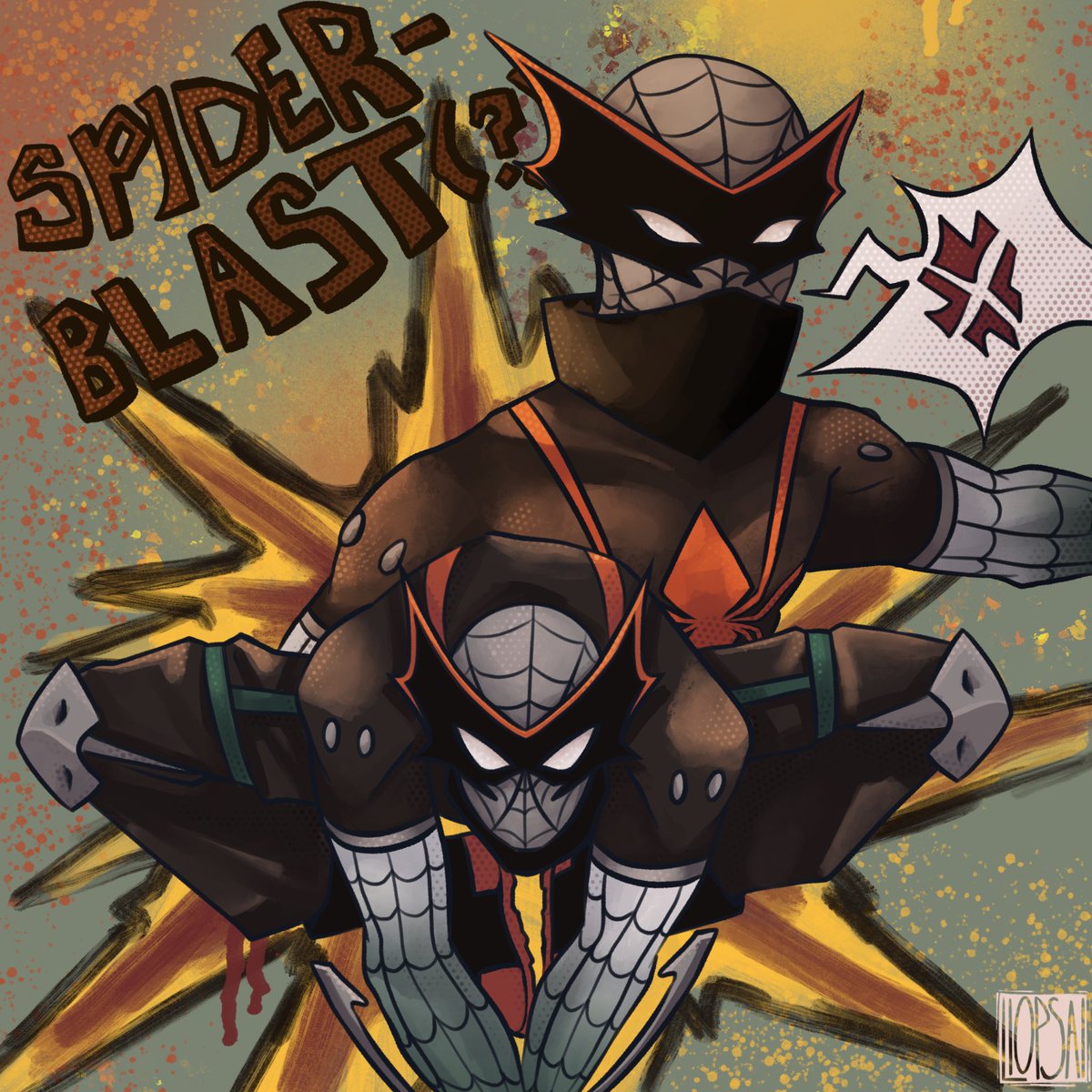 Ty for all the love on my spider-kiri design, here’s one for Bakugou!
#Bakugo