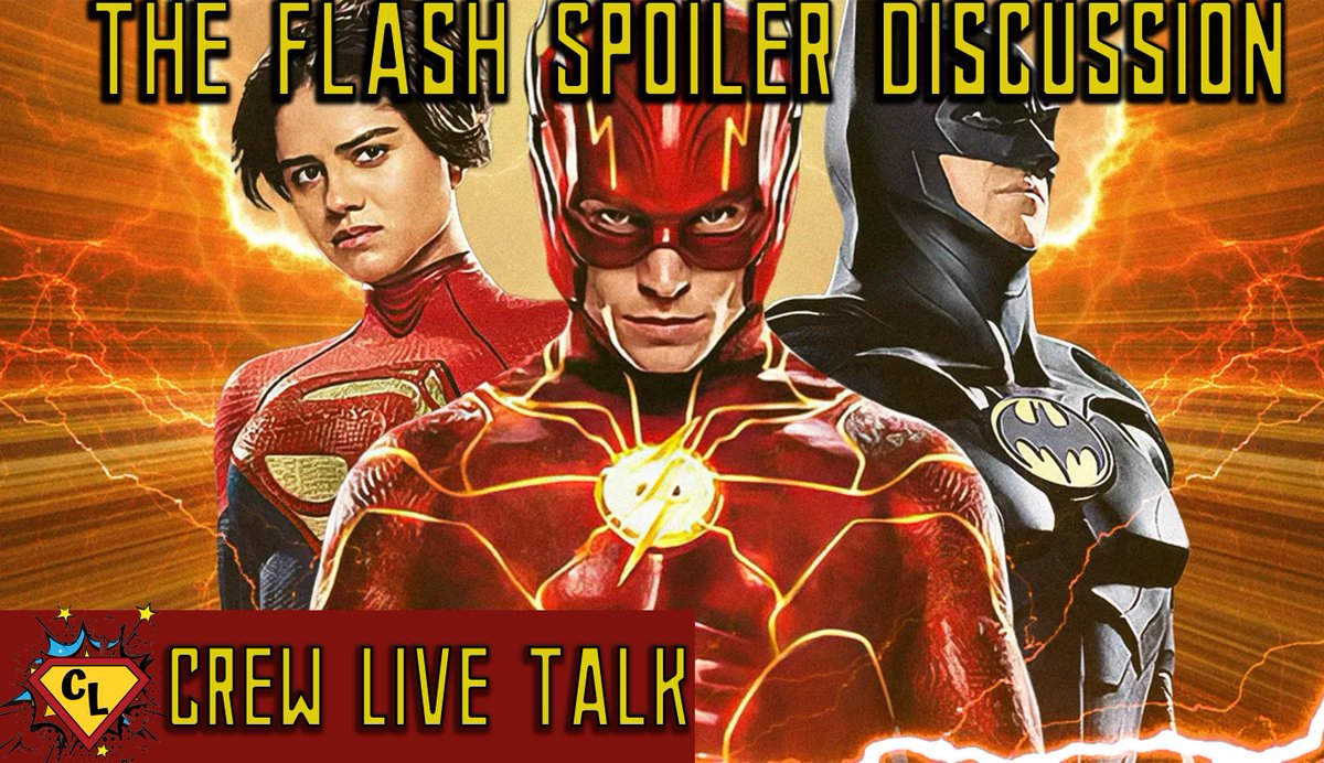 By popular demand, join us at 5pm est as we have a live spoiler discussion of The Flash! 

See you at 5 pm est: youtube.com/watch?v=EkZN5v…

#FlashMovie