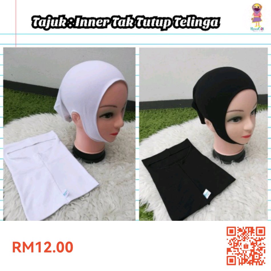 NorazeaniA's tweet photo. I'm selling 👂👂[INNER RAYA✨] INNER TUDUNG TAK TUTUP TELINGA KANAK - KANAK RARAA for RM12.00. Get it on Shopee now! https://t.co/54OSQMIOml #ShopeeMY https://t.co/HkAefElmrx